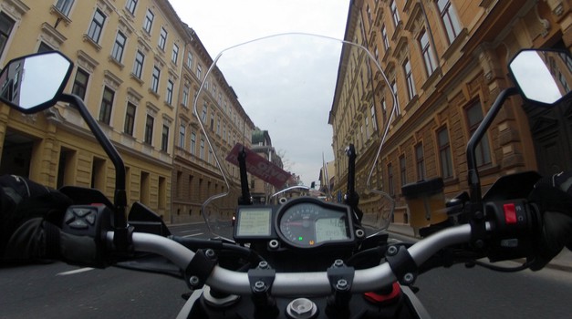 Video: KTM 1190 Adventure iz Kopra v Ljubljano (foto: Matevž Hribar)