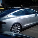 Tesla S v Sloveniji! (foto: Matej Grošelj)