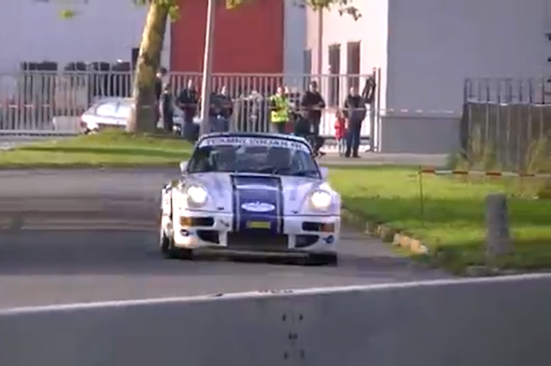 Trenutki pred velikim pokom Porscheja 911 RSR (foto: ScoobyWRXmy03 @ YouTube)