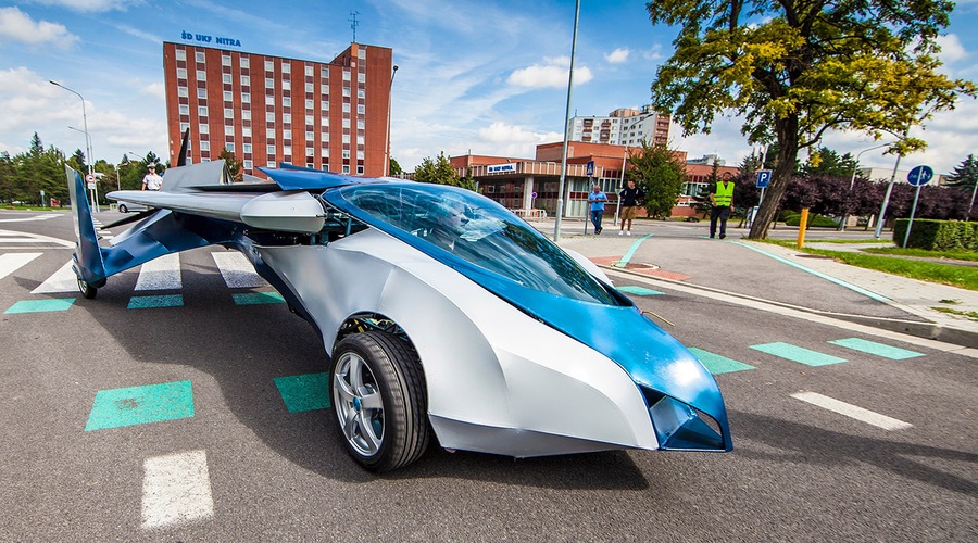 Aeromobil 2.5, ki je uspešno poletel na Slovaškem (foto: aeromobil.com)