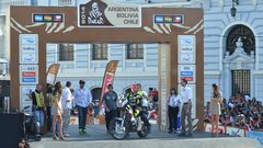 Dakar: Slavje Mirana Stanovnika in ostalih članov slovenske odprave