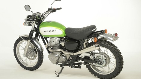 Kawasaki W800 za ljubitelje Scramblerjev