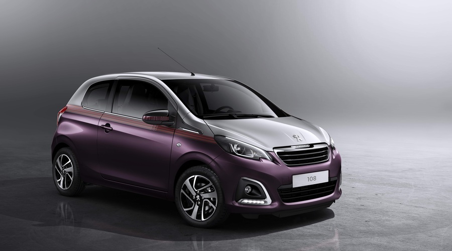 Novi Peugeot 108: tudi s platneno streho (foto: Peugeot)