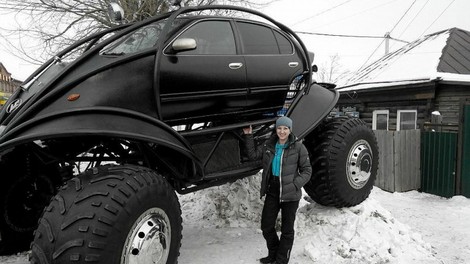 Nori Rus zgradil noro vozilo