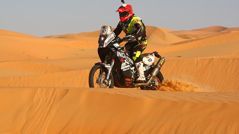 Abu Dhabi desert challenge: Stanovnik napredoval na peto mesto!