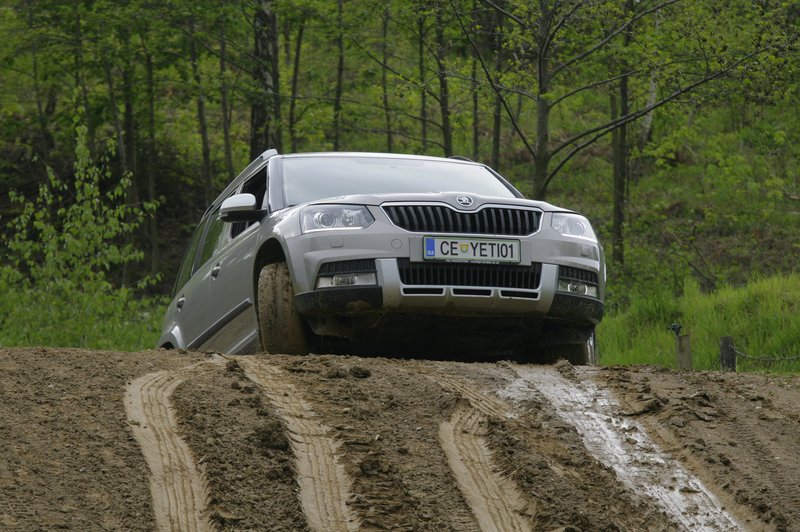 Škoda Yeti 4x4 izziv: v soboto druge kvalifikacije (foto: Aleš Pavletič)