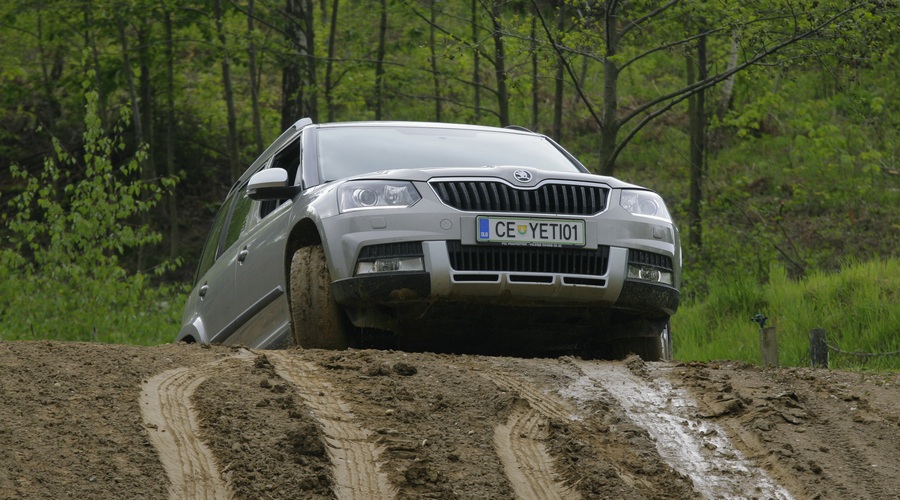 Škoda Yeti 4x4 izziv: v soboto druge kvalifikacije (foto: Aleš Pavletič)