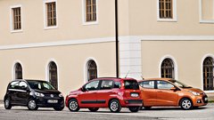 Primerjalni test: Fiat Panda, Hyundai i10 in VW up