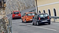 Primerjalni test: Fiat Panda, Hyundai i10 in VW up