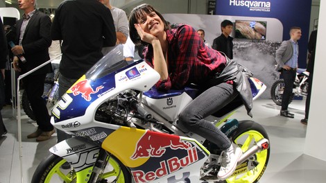 Ženski pogled na Salon motociklov v Milanu