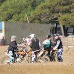Motokros in enduro trening na peščeni plaži v Lignanu (foto: Peter Kavčič, arhiv)
