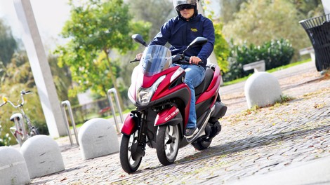 Moto test: Yamaha Tricity 125