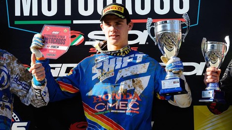 Tim Gajser prvak v Italiji