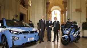 Italijanska policija prejela električne BMW-je