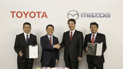 Toyota in Mazda bosta sodelovali