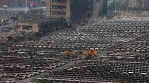 Katastrofa v Tianjinu uničila več kot 7000 avtomobilov