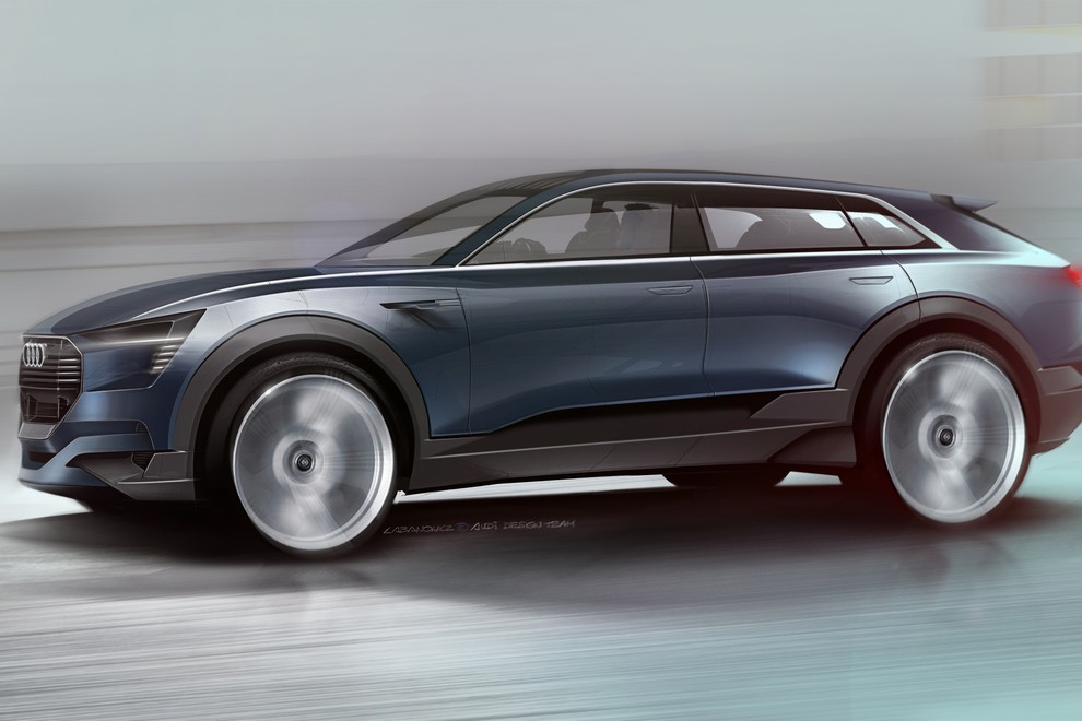 Audi napoveduje povsem električni Audi e-tron quattro concept