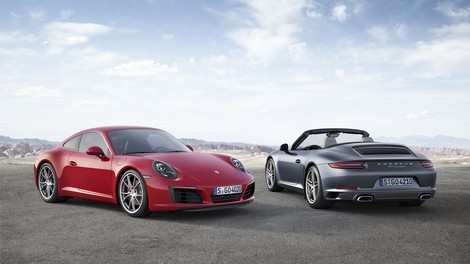 Porsche 911 Carrera: odslej s še več zadovoljstva v vožnji, zmogljivosti in gospodarnosti