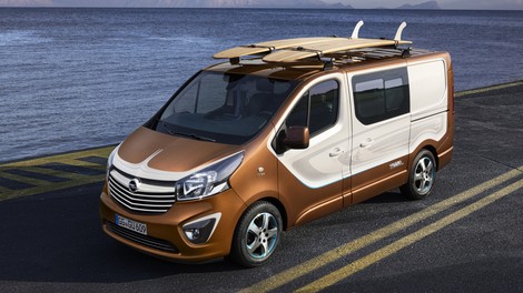 Opel Vivaro Surf Concept - idealni kombi za prosti čas