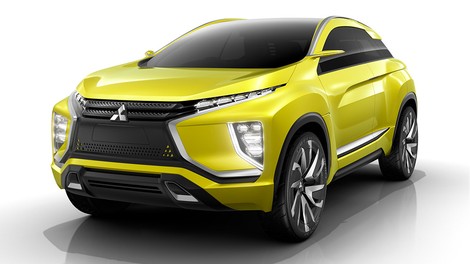 Mitsubishi eX Concept - electric crossover