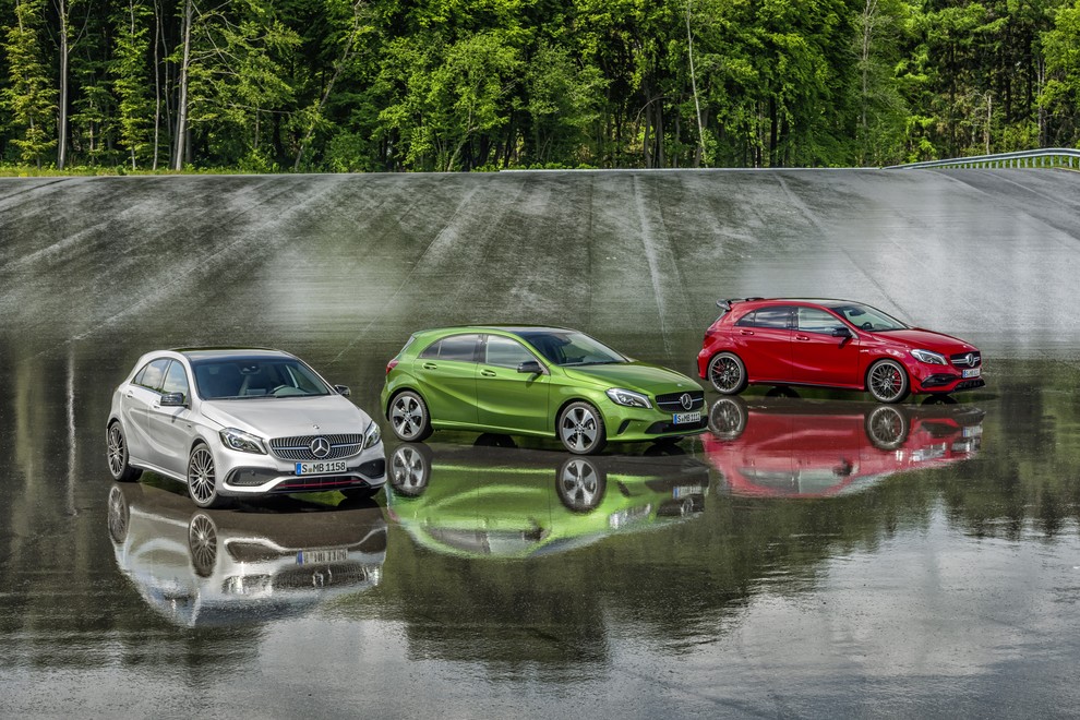 Novo v Sloveniji: Mercedes-Benz razred A