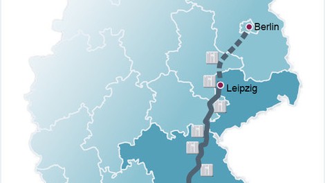 Električni koridor v Nemčiji