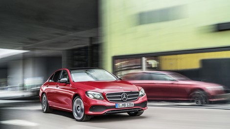 Mercedes-Benz razreda E v Sloveniji za najmanj 47.720 evrov
