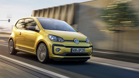 Volkswagen Up! -  osvežen, bolj isker in z gromoglasno različico
