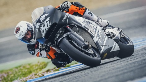 Prvi test za KTM-ov MotoGP stroj RC16!