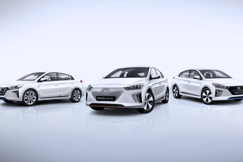 Hyundai Ioniq - trije avti v enem (foto: Hyundai)