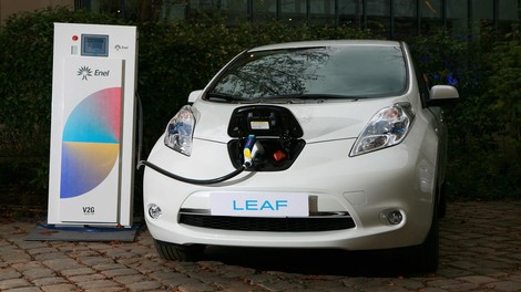 Nissanova evropska pisarna kot velik električni avtomobil