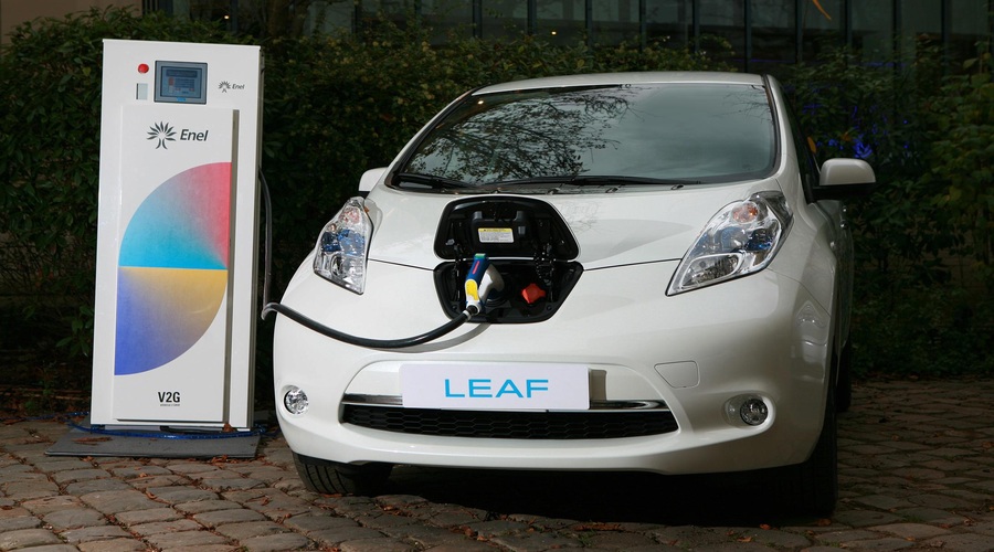 Nissanova evropska pisarna kot velik električni avtomobil (foto: Nissan)