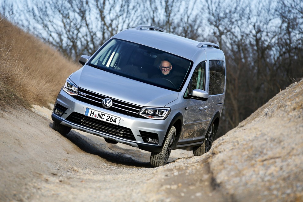 Predstavljamo: Volkswagen Caddy Alltrack: Za blato in nedeljski izlet