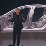 Elon Musk razkril Teslo 3 (foto: Tesla Motors)