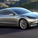 Elon Musk razkril Teslo 3 (foto: Tesla Motors)