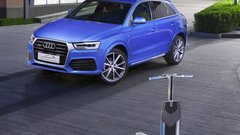 Audi Q3 z dodatkom za mestno mobilnost: "longboardom"