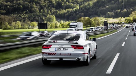 Audi napreduje pri razvoju avtonomnega avtomobila