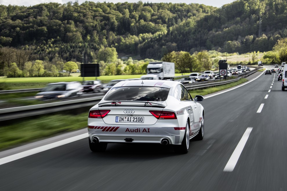 Audi napreduje pri razvoju avtonomnega avtomobila