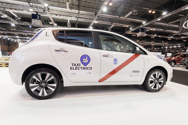 Madrid bo dobil največjo floto električni taksijev Nissan Leaf (foto: Newspress)