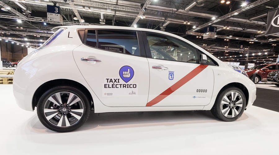 Madrid bo dobil največjo floto električni taksijev Nissan Leaf (foto: Newspress)