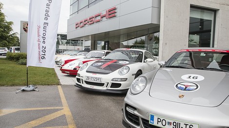 Porsche Parade Europe 2016 v Sloveniji