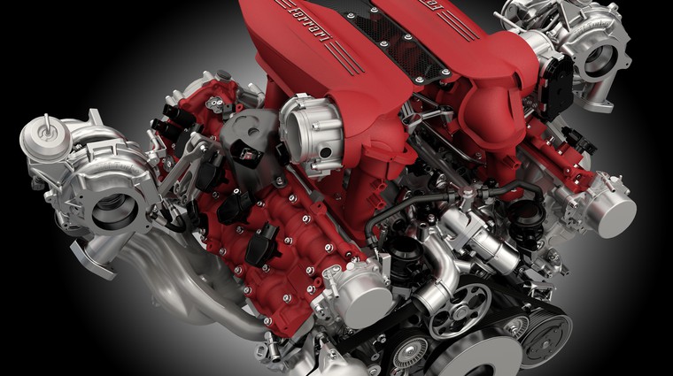 Motor leta: Ferrari 3,9 Twin Turbo (foto: Ferrari)