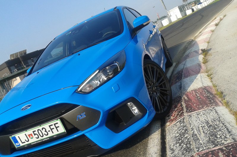 Čas na Racelandu: Ford Focus RS izvrstno! (foto: Aljoša Mrak)
