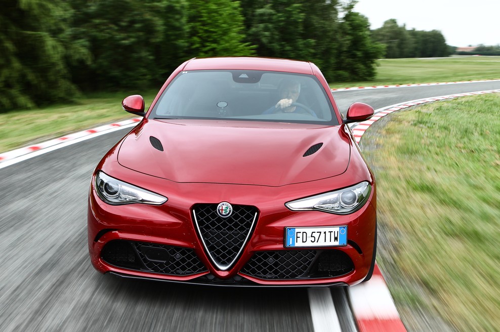 Giulia Quadrifoglio je izboljšala rekord na Nürburgringu (foto: Alfa Romeo)