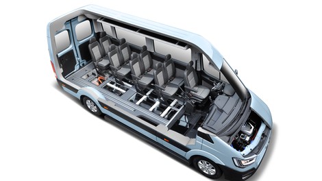 Hyundaijeva študija minibusa z gorivnimi celicami