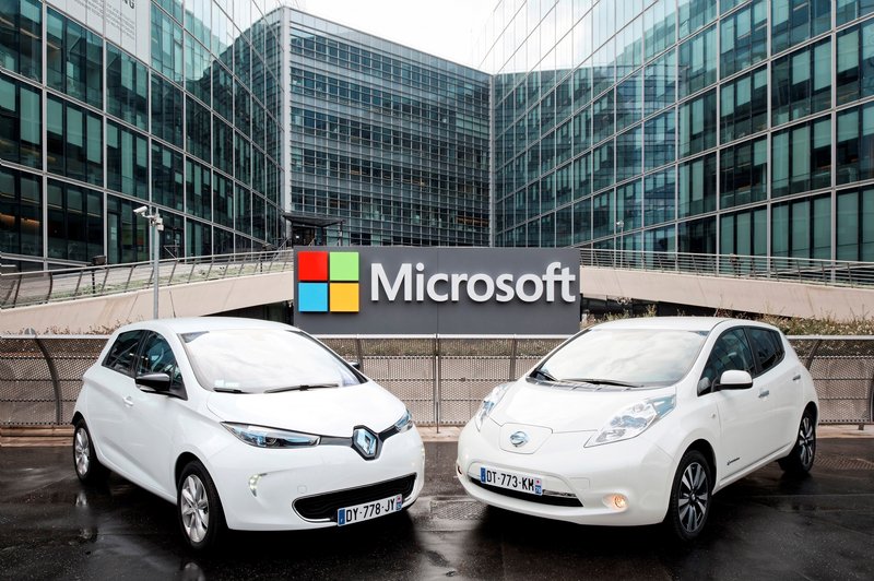 Renault-Nissan in Microsoft  bosta sodelovala (foto: Renault-Nissan)