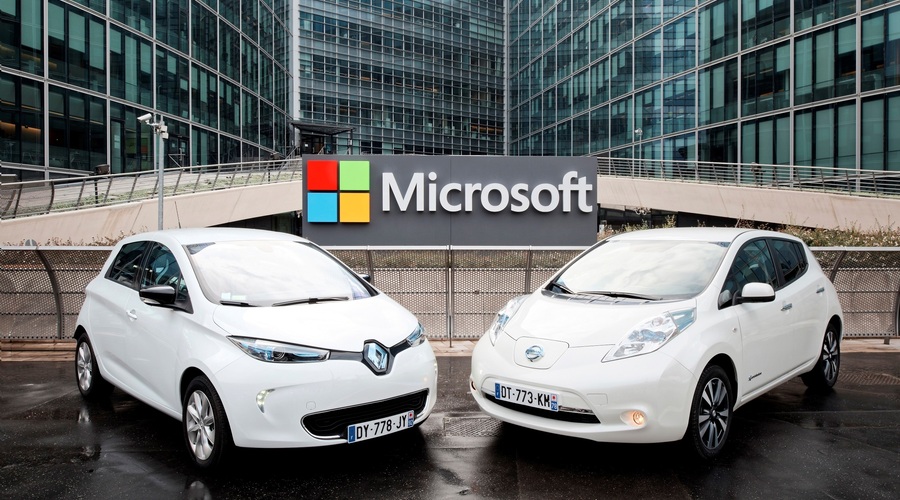 Renault-Nissan in Microsoft  bosta sodelovala (foto: Renault-Nissan)