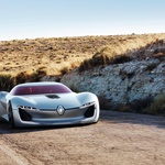Renaultov električni GT z imenom Trezor napoveduje prihodnje oblike in tehnologije (foto: Renault)