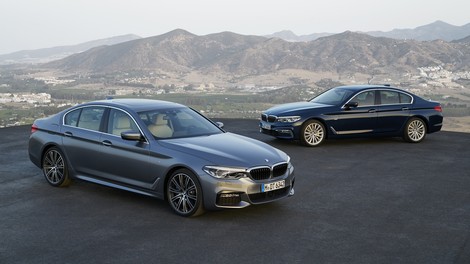 BMW serije 5 povzema po večji sedmici
