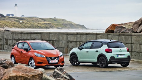 Dvojna predstavitev: Citroën C3 in Nissan Micra: Dvojec z veliko novega